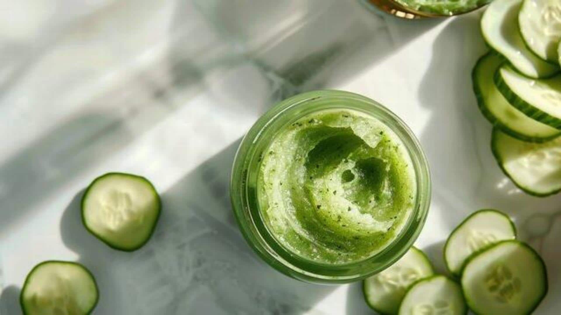 How to use cucumber for glowing skin