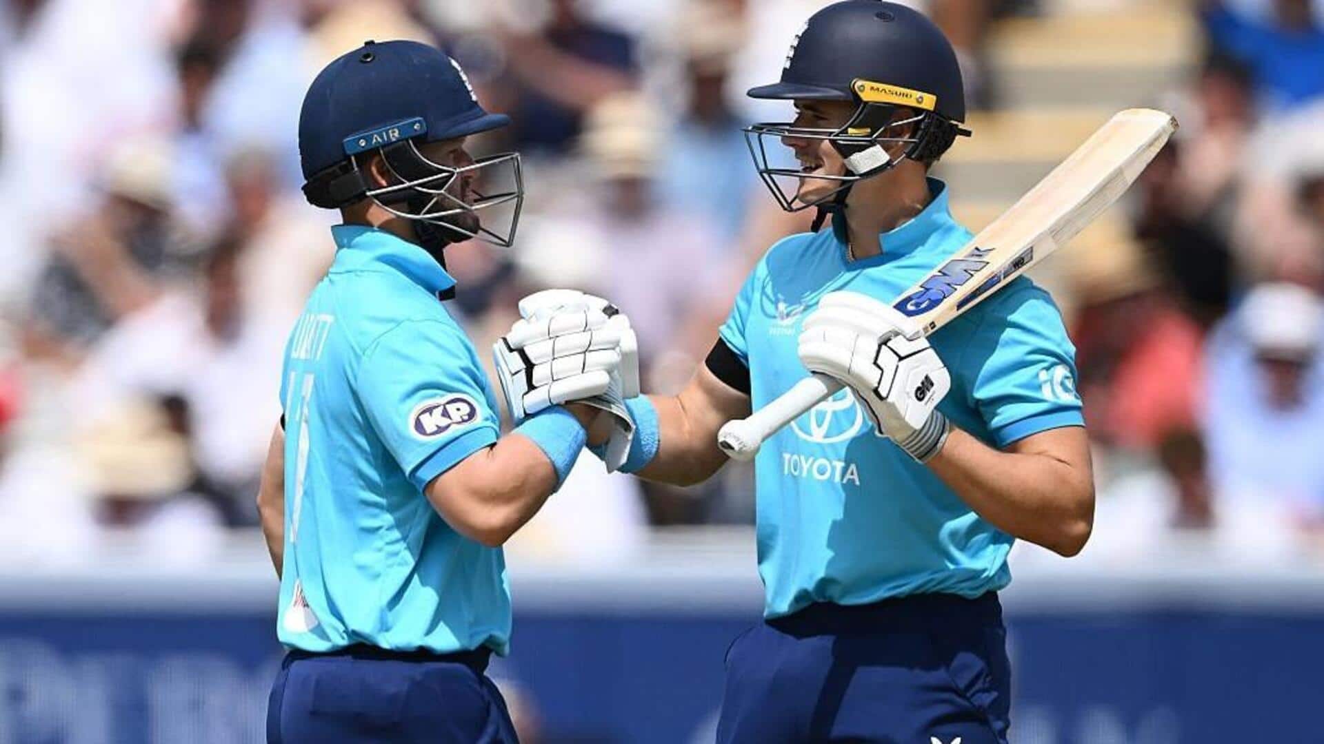 Presenting England pairs with 180-plus partnerships versus India (ODIs) 