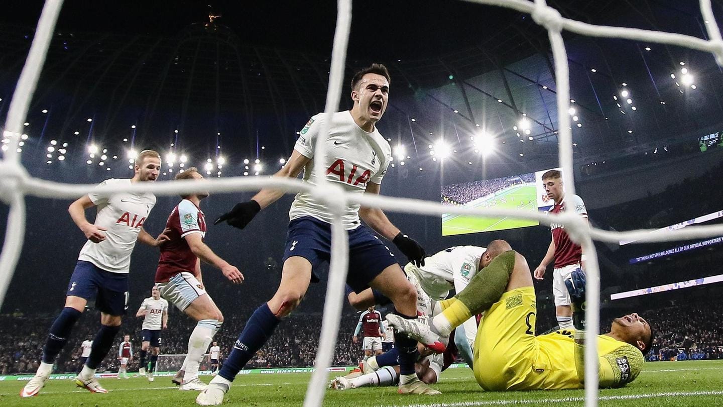 Carabao Cup, Tottenham beat West Ham 2-1: Records broken
