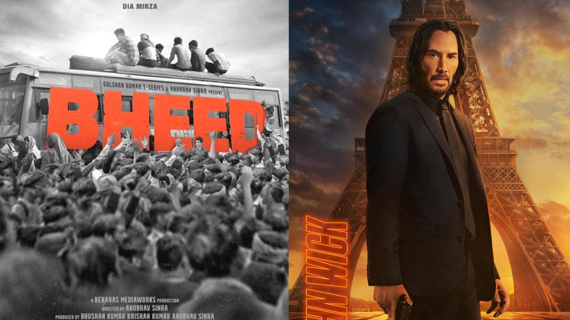Box office prediction: 'John Wick 4' or 'Bheed,' who'll win