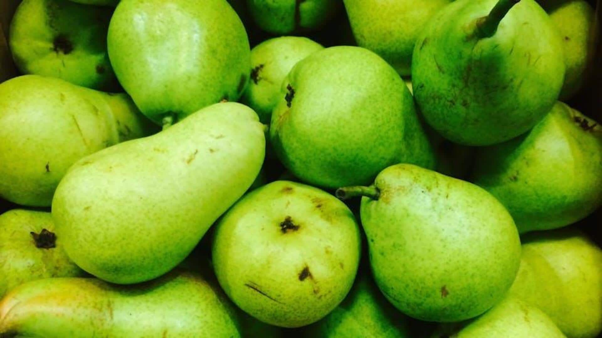 Did you know these health benefits of pears?