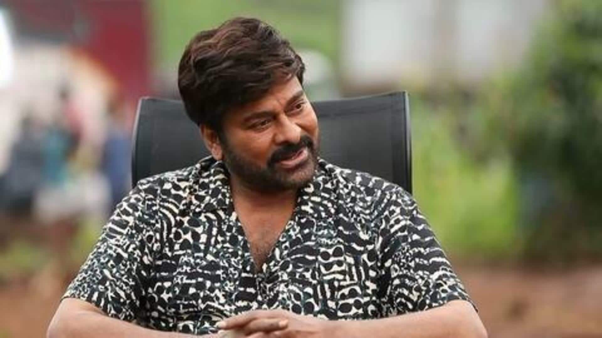 Chiranjeevi lodges complaint over AI adult video with Bollywood actor