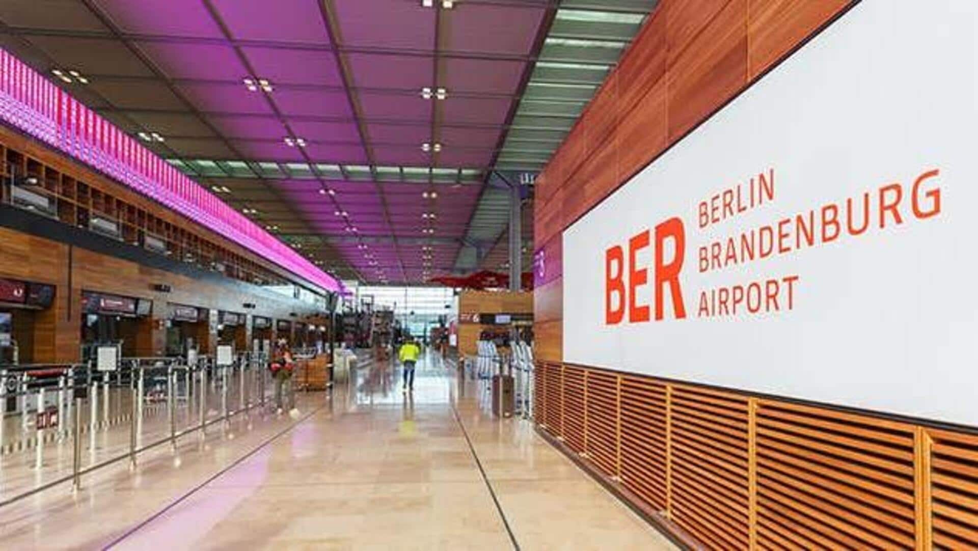 Berlin airport resumes operations after shutdown triggered by drone sighting Berlin airport resumes operations after shutdown triggered by drone sighting