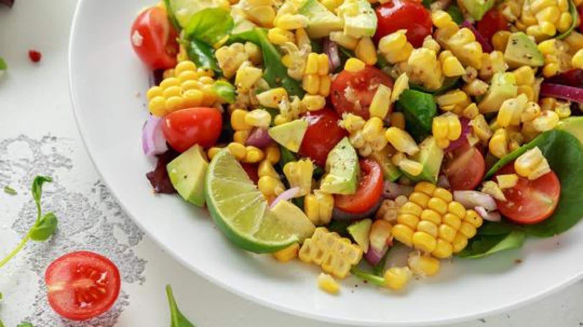 Roasted corn salad: A heart-healthy breakfast