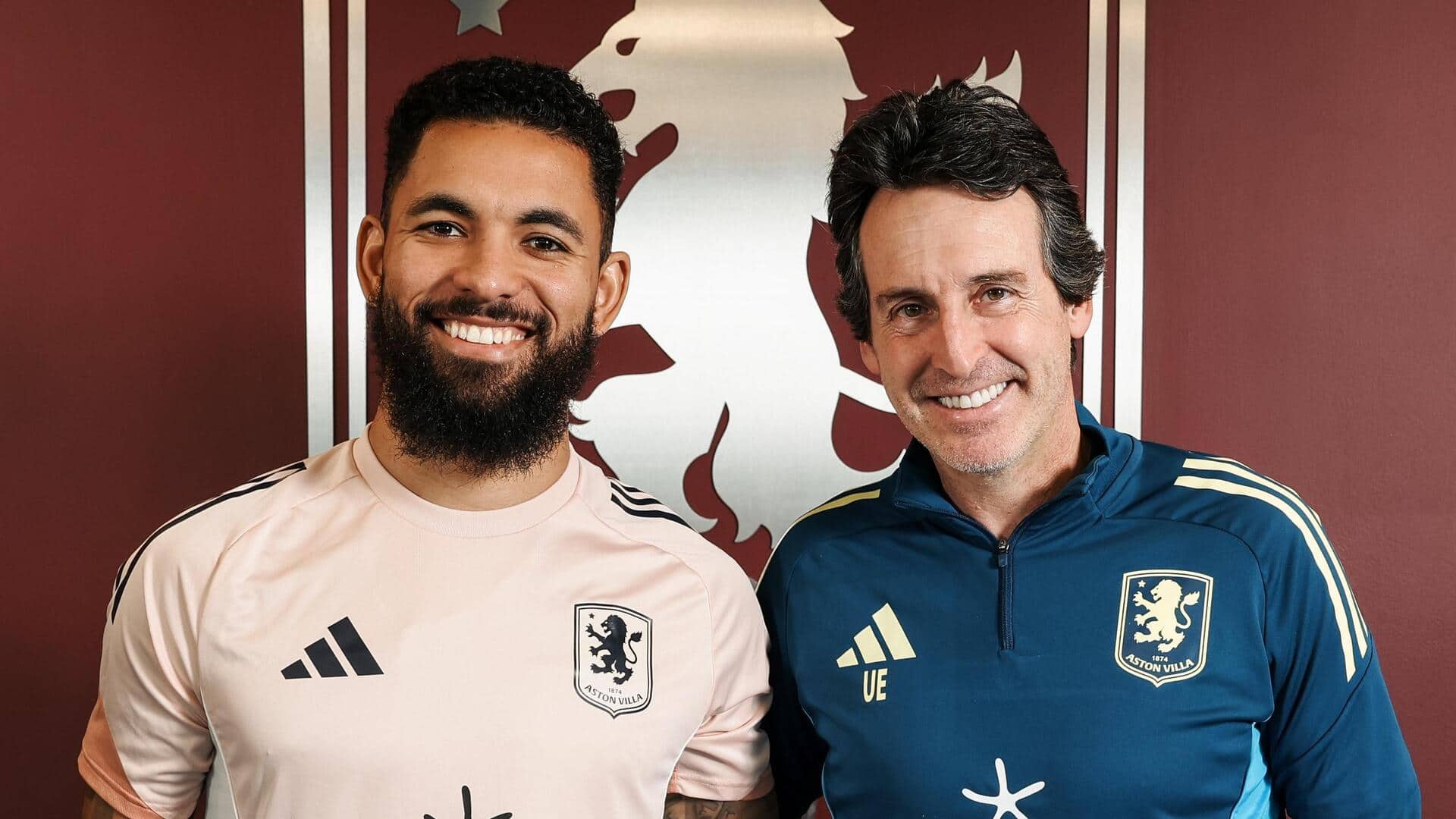 Douglas Luiz returns to Aston Villa on loan from Juventus