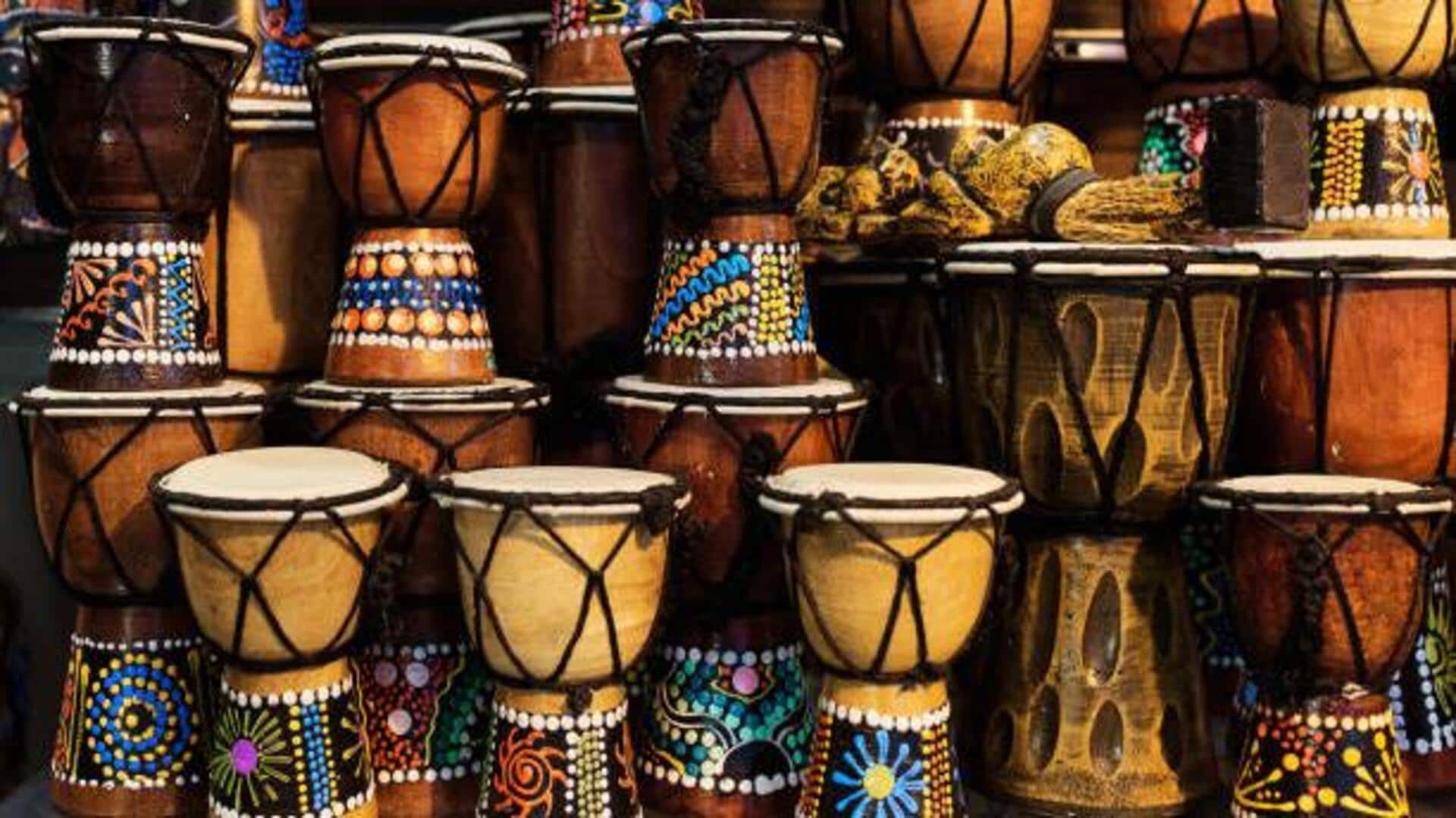How artists are reinventing iconic djembe drums 