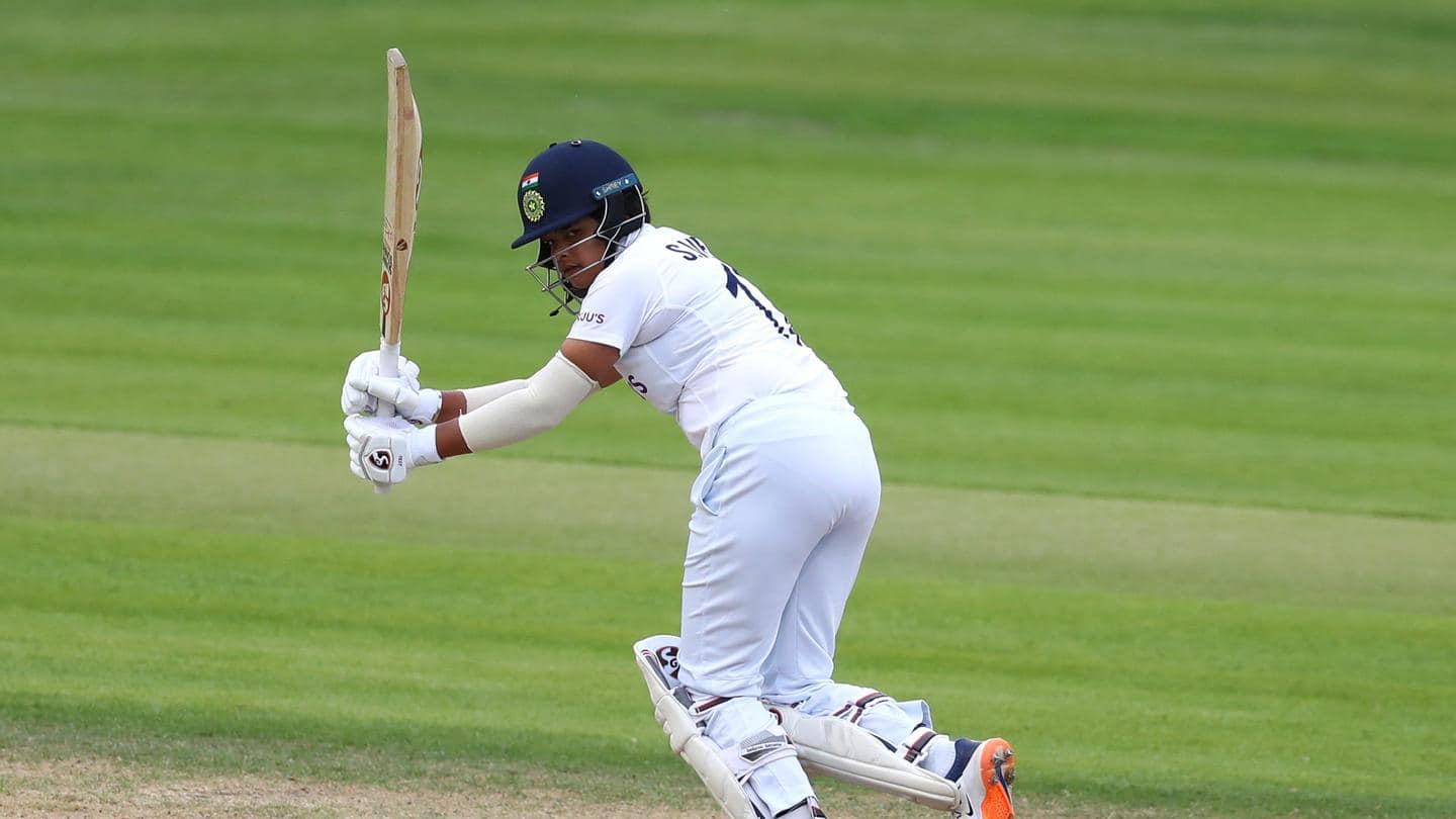 India's hopes rely on Shafali India's hopes rely on Shafali