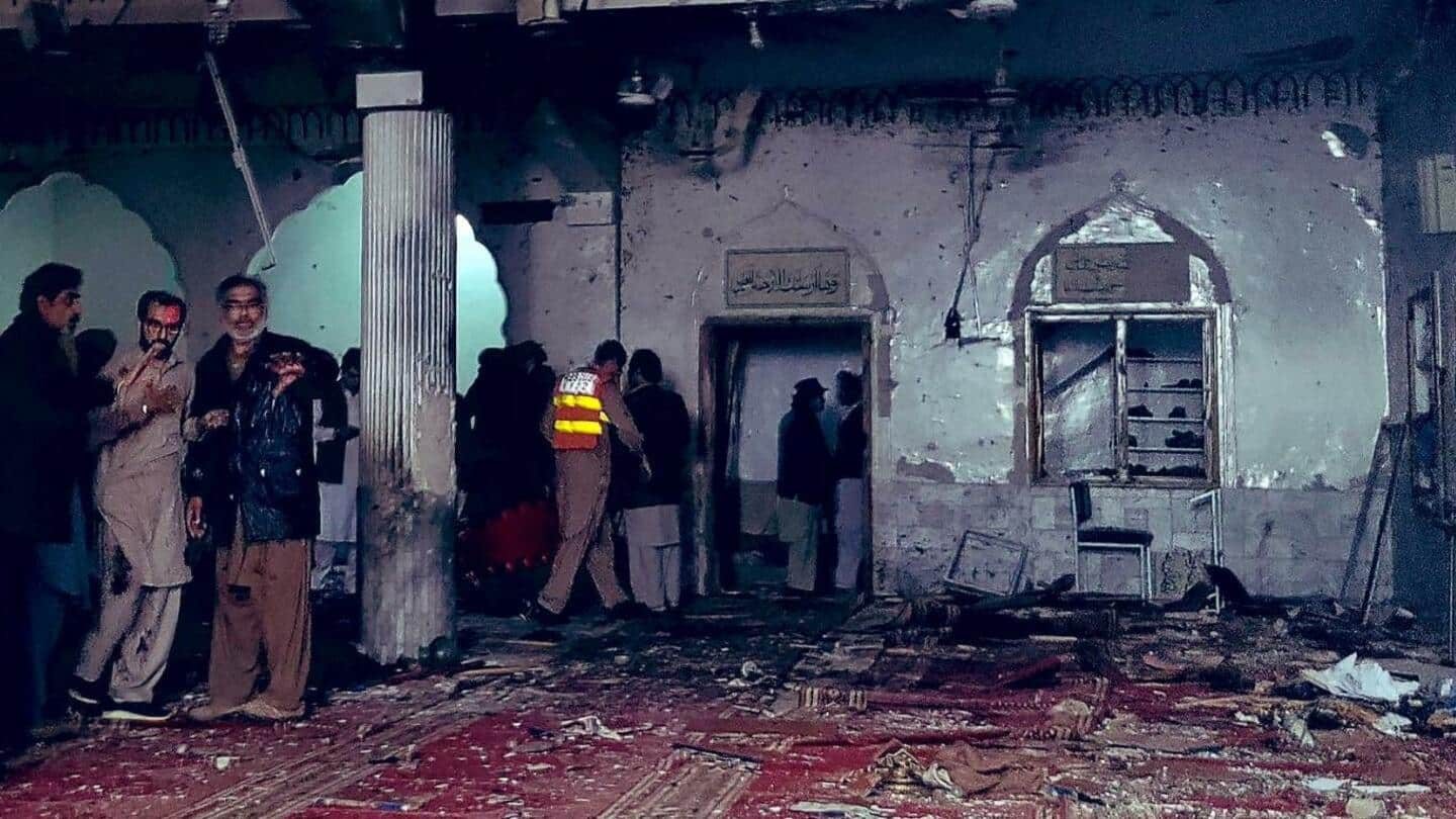 Peshawar mosque blast could be an inside job, probe underway