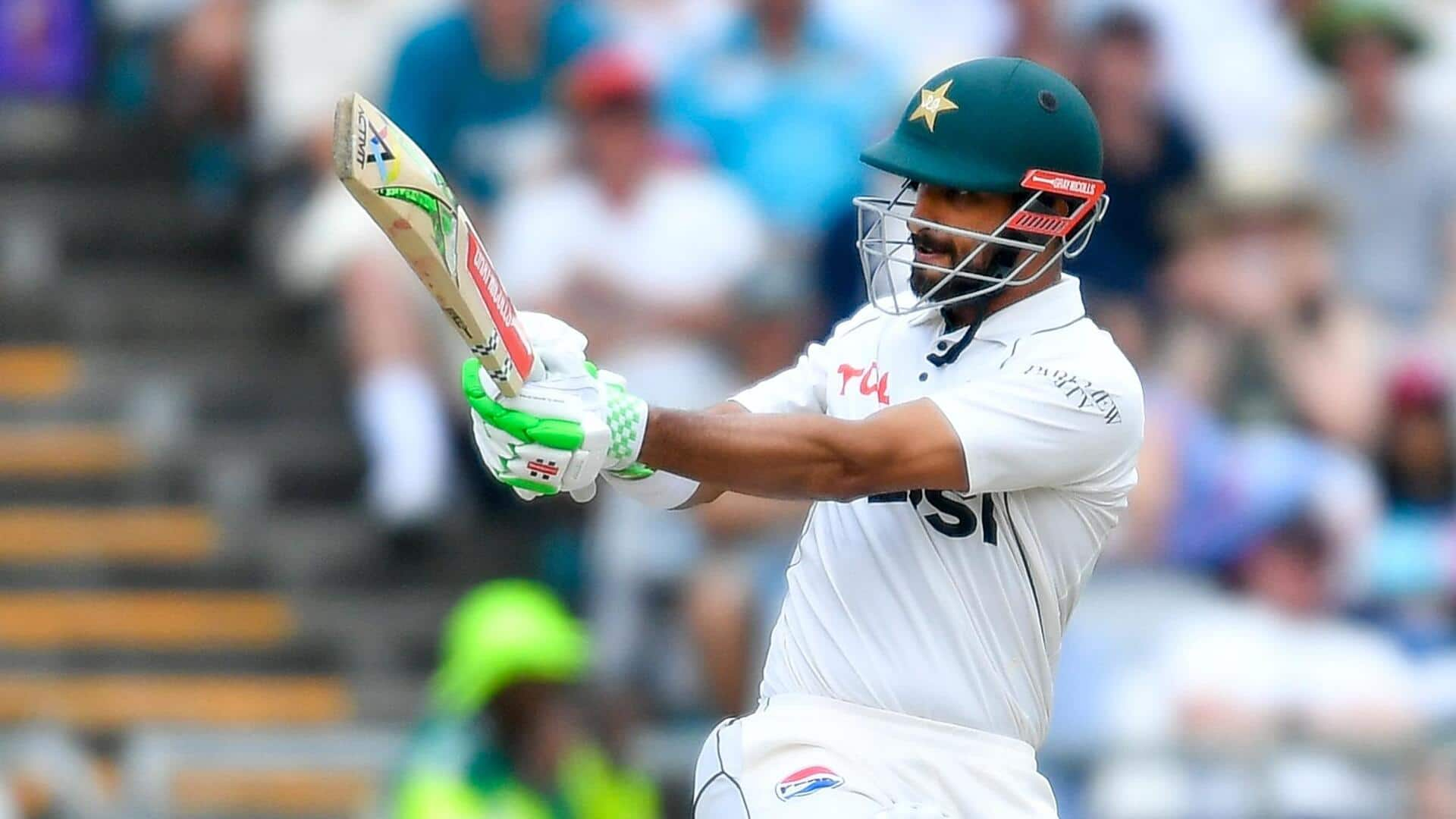 Shan Masood makes records with Test century against South Africa