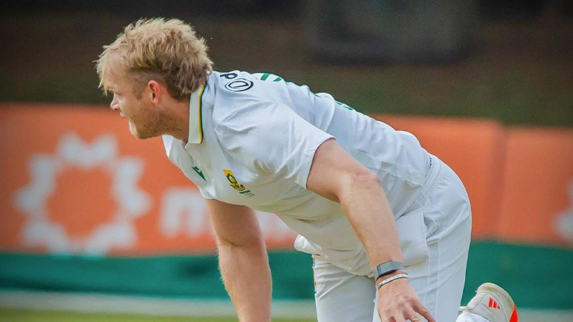 Corbin Bosch becomes fourth South African with this Test double