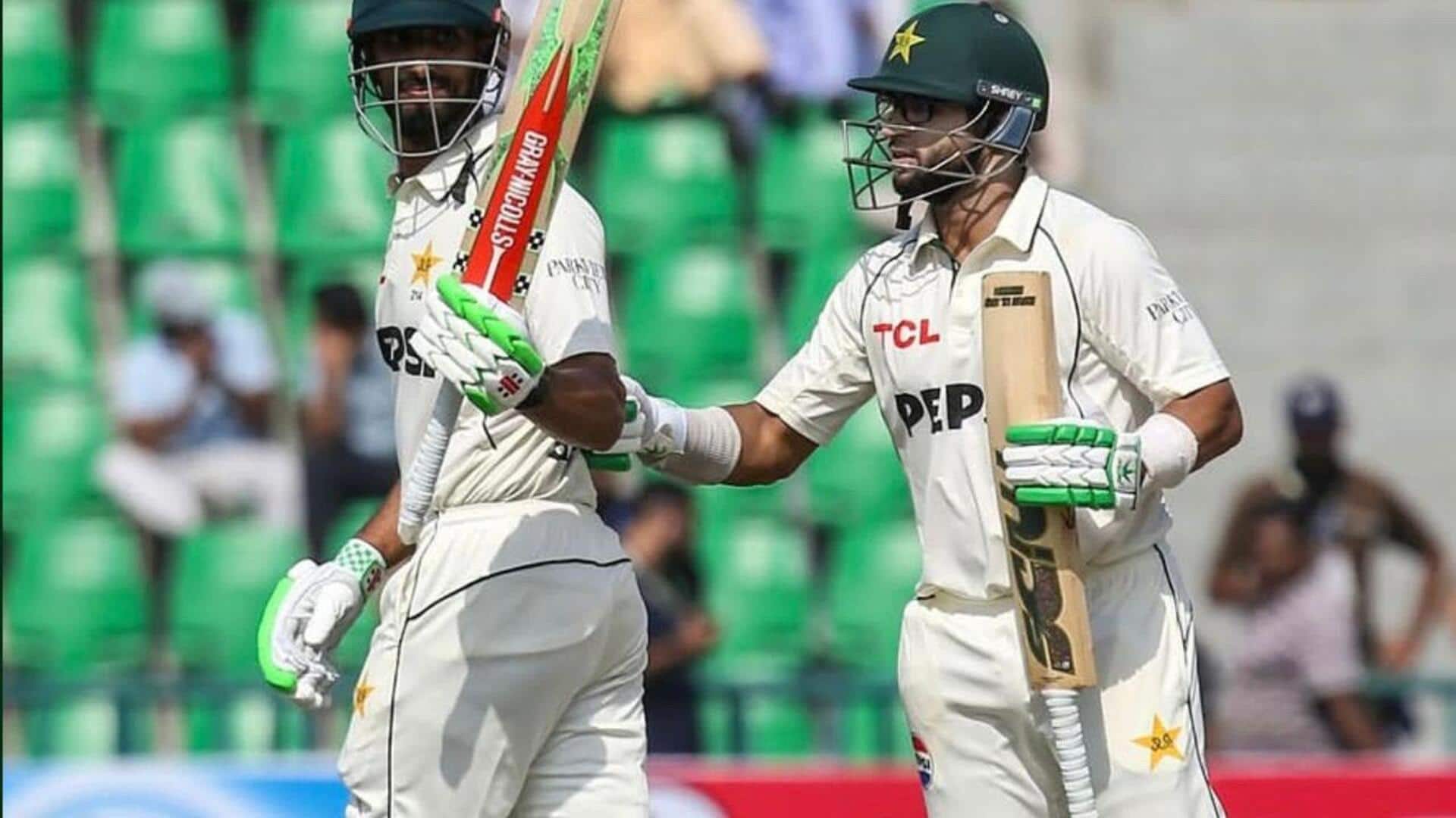 Lahore Test: Batters shine as Pakistan reach 313/5 against SA 