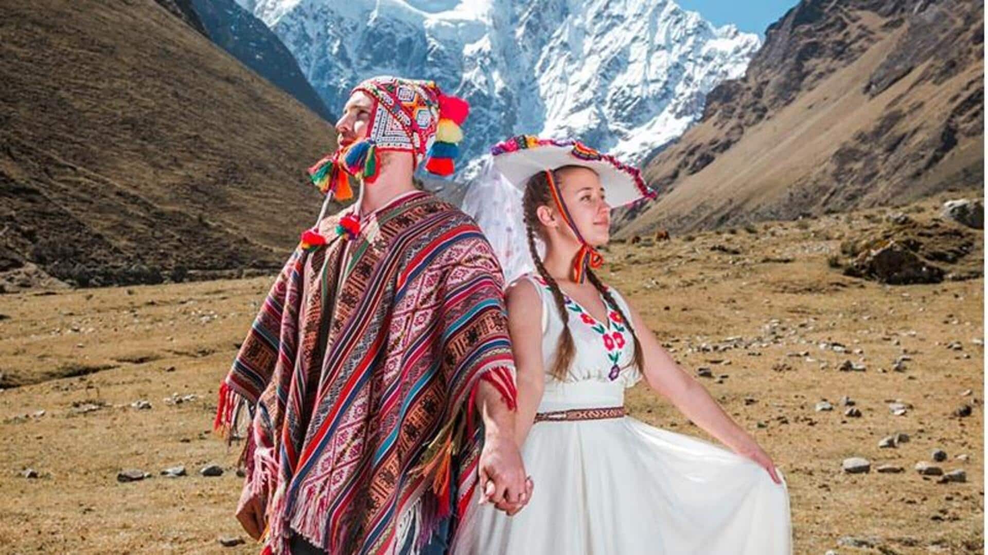 These Peruvian wedding traditions are so unique!