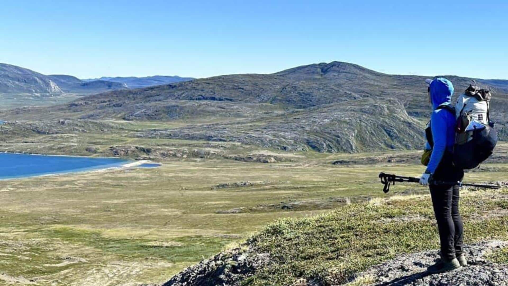 Greenland's remote trails offer an unparalleled hiking experience!