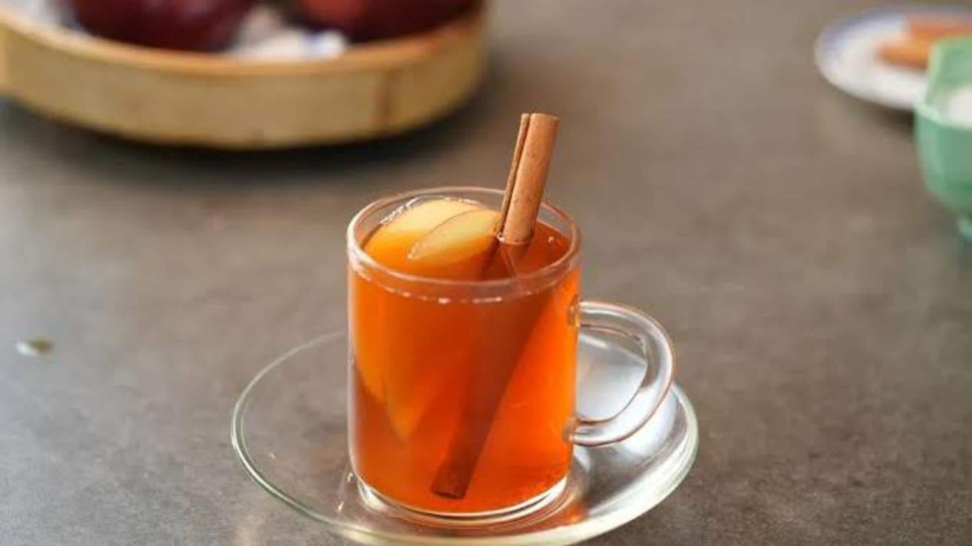 You must try these apple and cinnamon drinks 