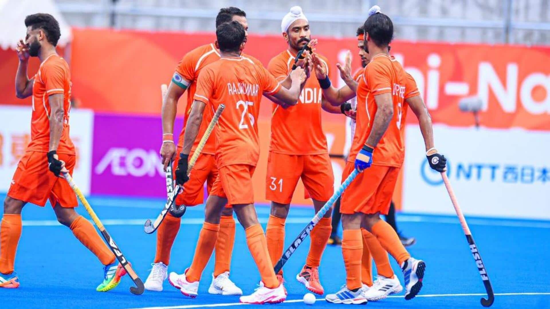 Asian Games, men's hockey: India thrash Indonesia 13-1 in opener
