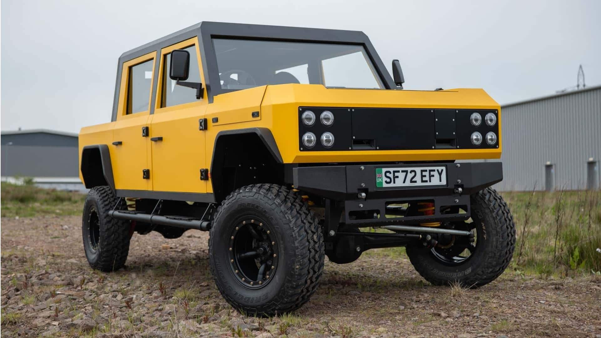 Munro MK_1 EV's pickup version breaks cover: Check top features