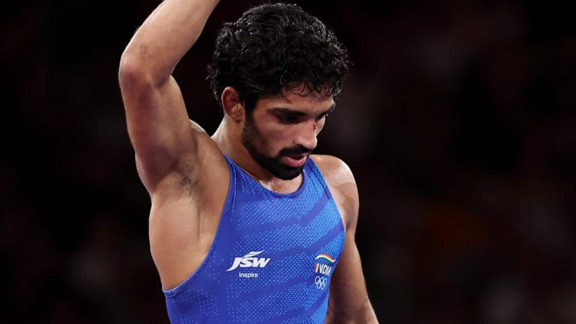 Wrestler Aman Sehrawat becomes World No. 2 in men's 57kg