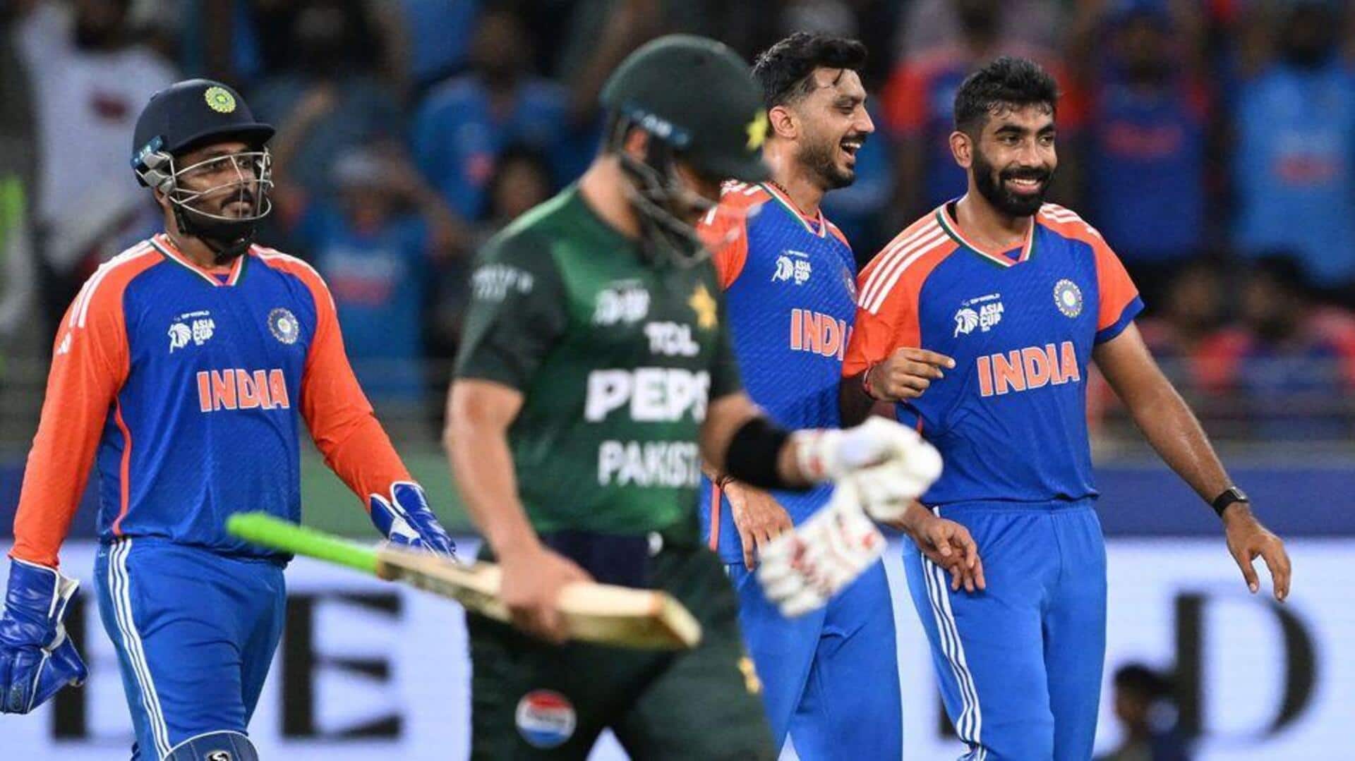 Here's how India have dominated Pakistan in T20Is 