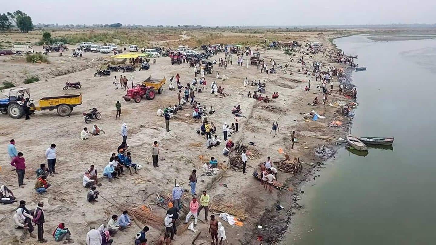 UP government acknowledges COVID-19 victims among bodies dumped in rivers UP government acknowledges COVID-19 victims among bodies dumped in rivers