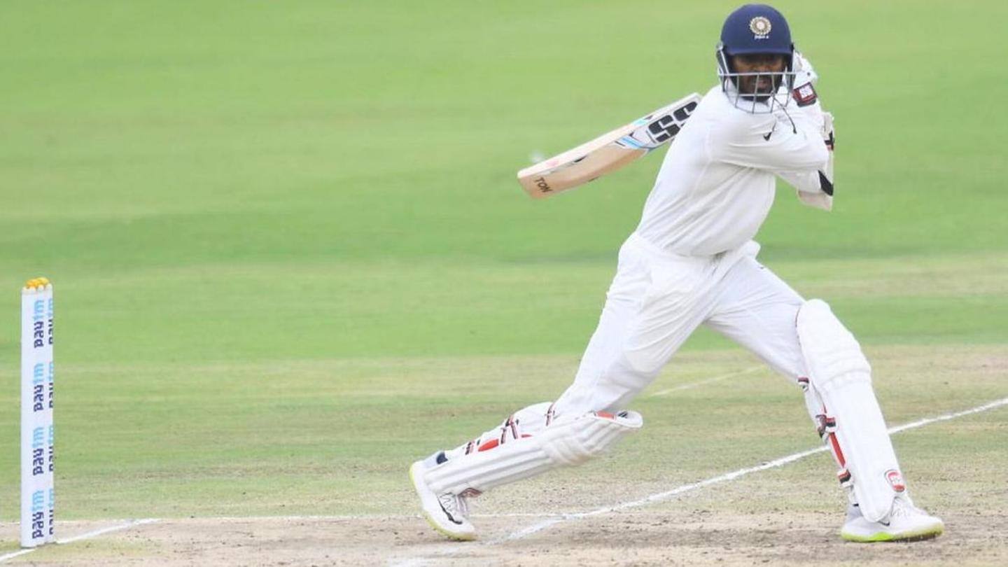 Bharat made his First-class debut in 2012/13 Bharat made his First-class debut in 2012/13