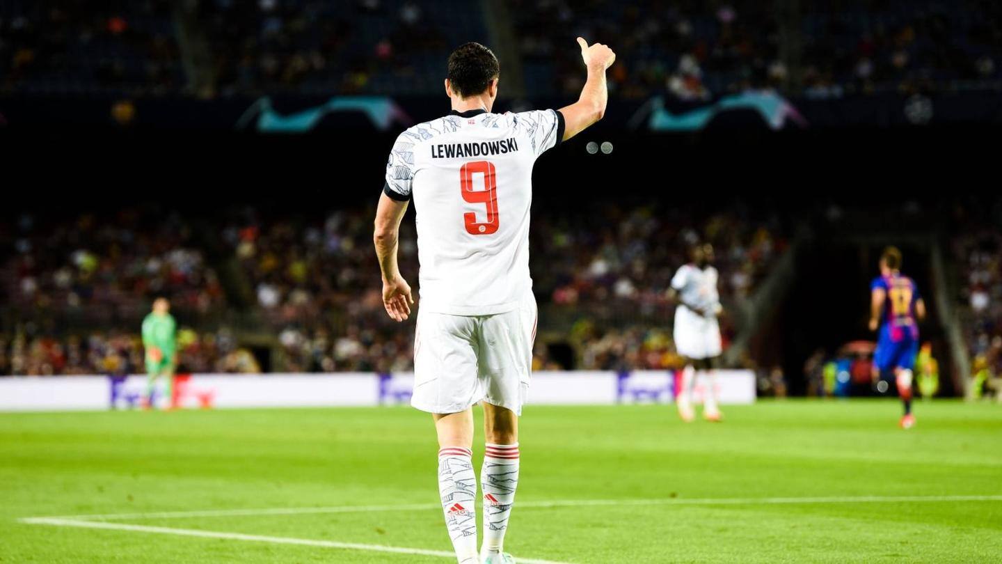 Lewandowski races to 75 Champions League goals Lewandowski races to 75 Champions League goals