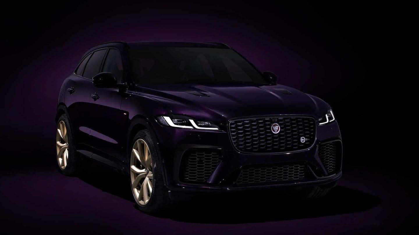 Limited-run Jaguar F-Pace SVR Edition 1988 goes official: Check features