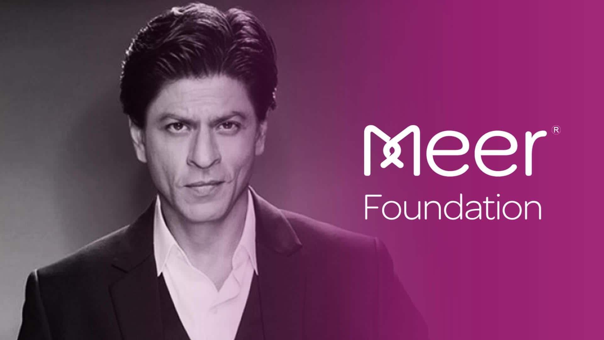Shah Rukh Khan's Meer Foundation receives license for foreign funding