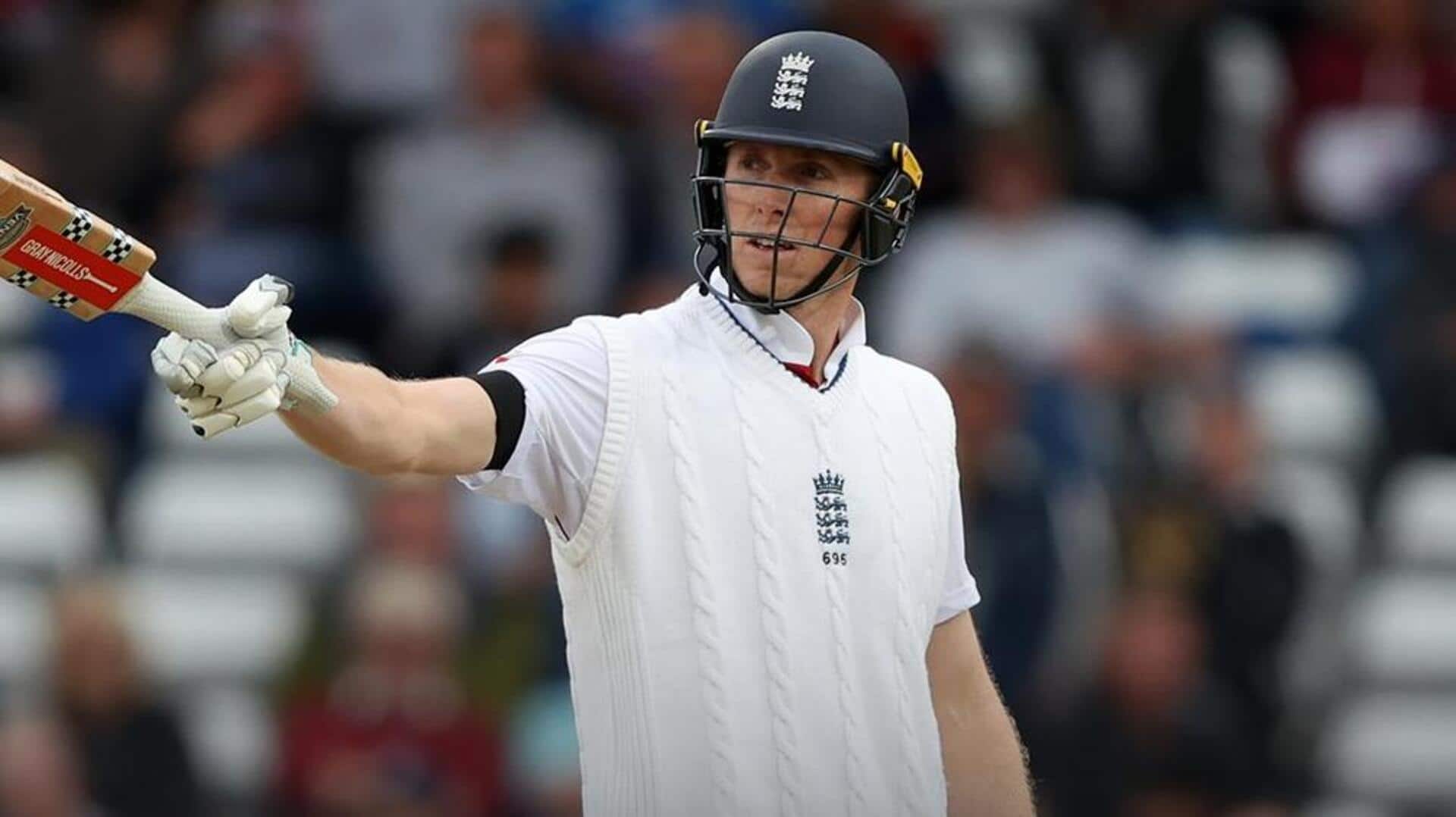 England's Zak Crawley slams his 17th Test fifty: Key stats England's Zak Crawley slams his 17th Test fifty: Key stats