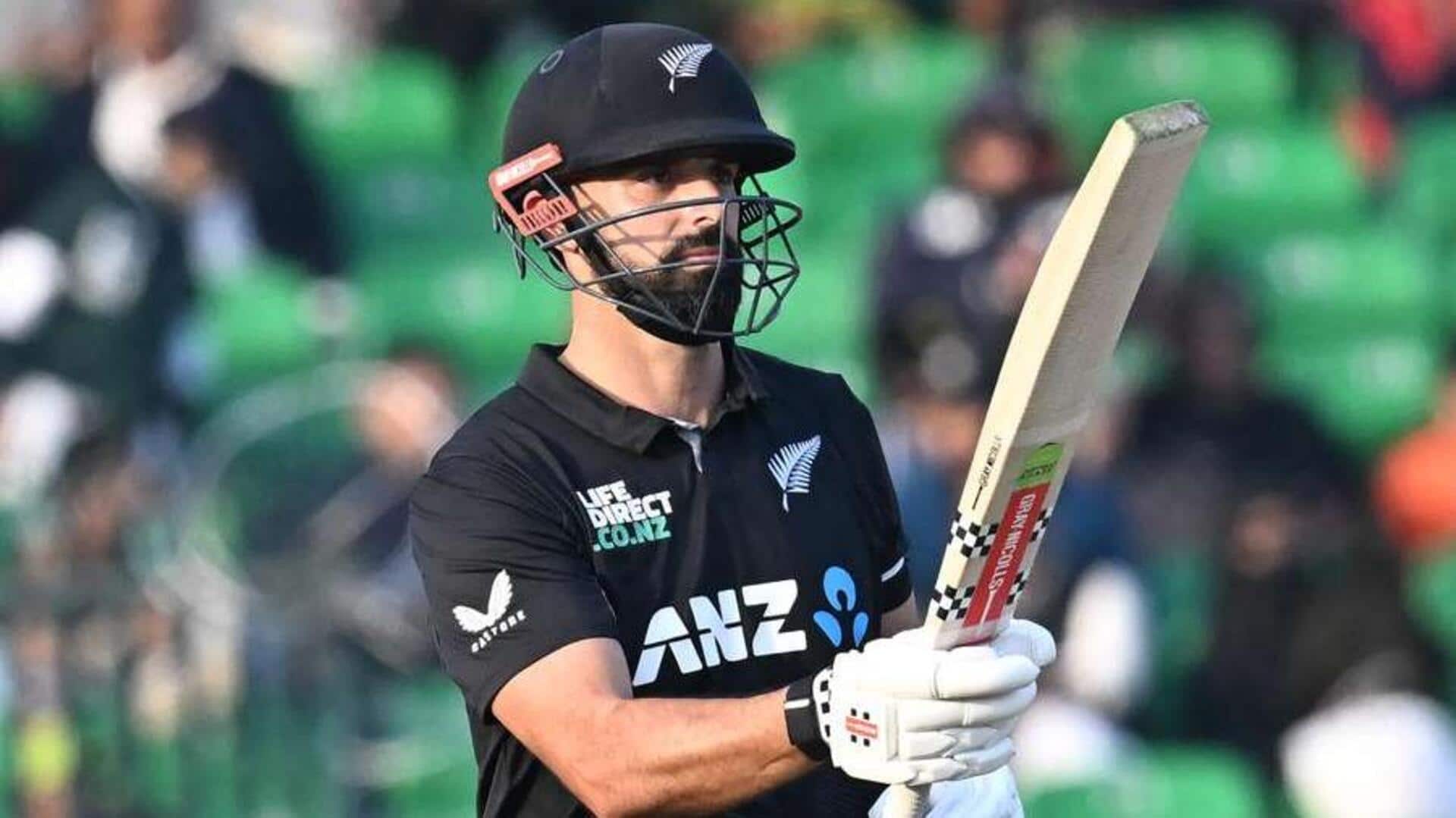 Daryl Mitchell hammers his seventh ODI hundred: Stats 