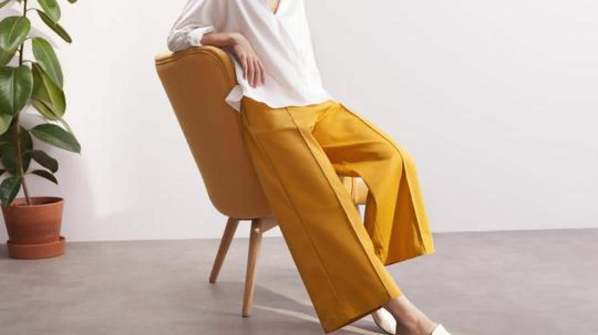 How to rock tweed culottes