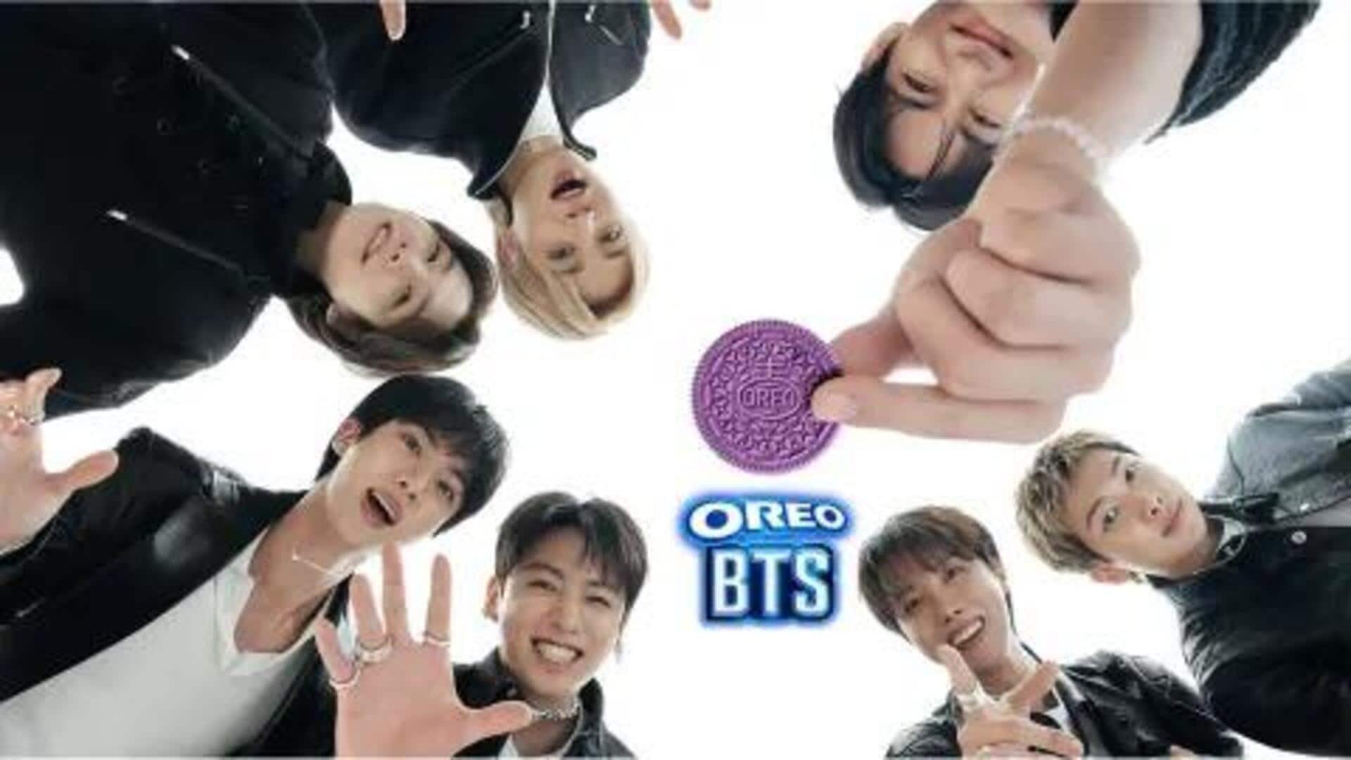 BTS collaborates with Oreo for limited-edition cookies inspired by 'hotteok'