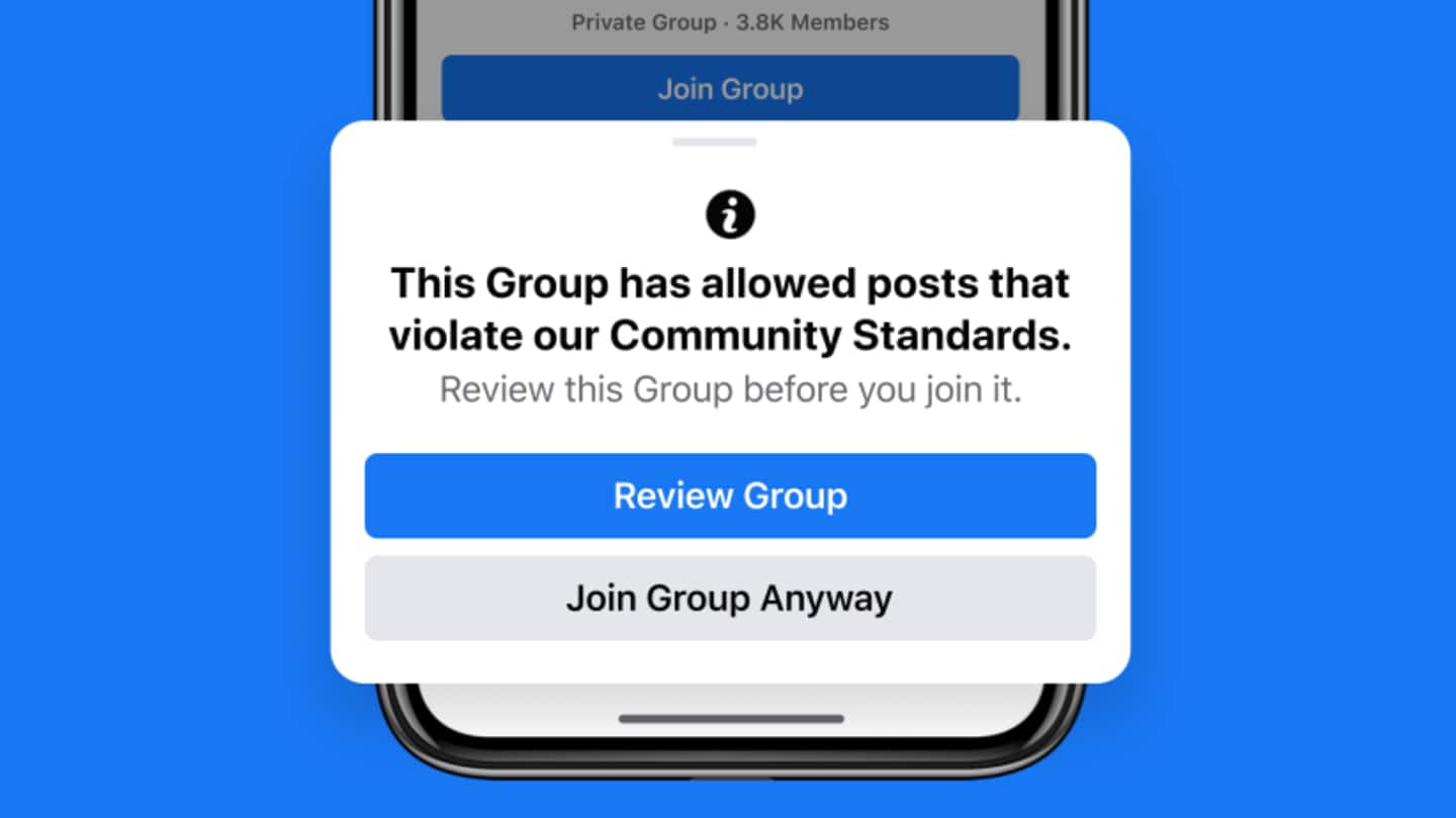 Facebook Groups see sweeping policy changes following Capitol Hill incident