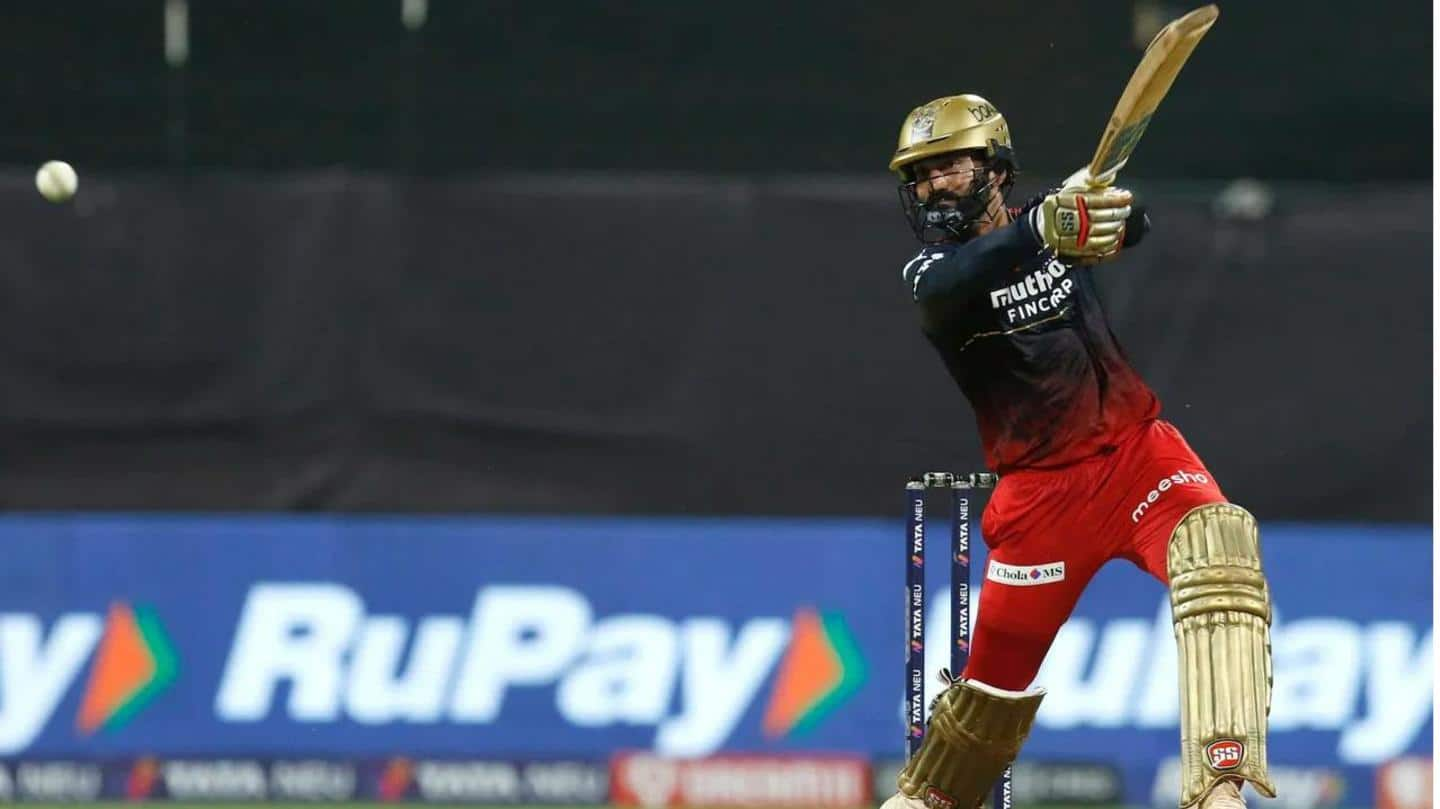 Decoding Dinesh Karthik's numbers in the IPL 2022 season