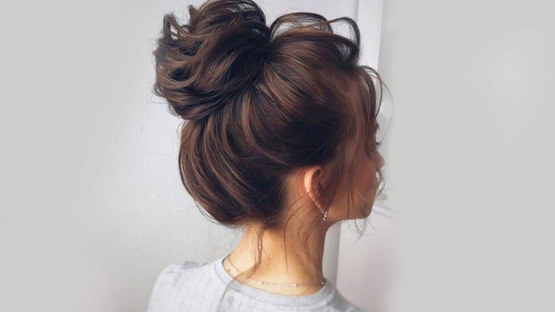 Mastering the messy bun: Style and simplicity