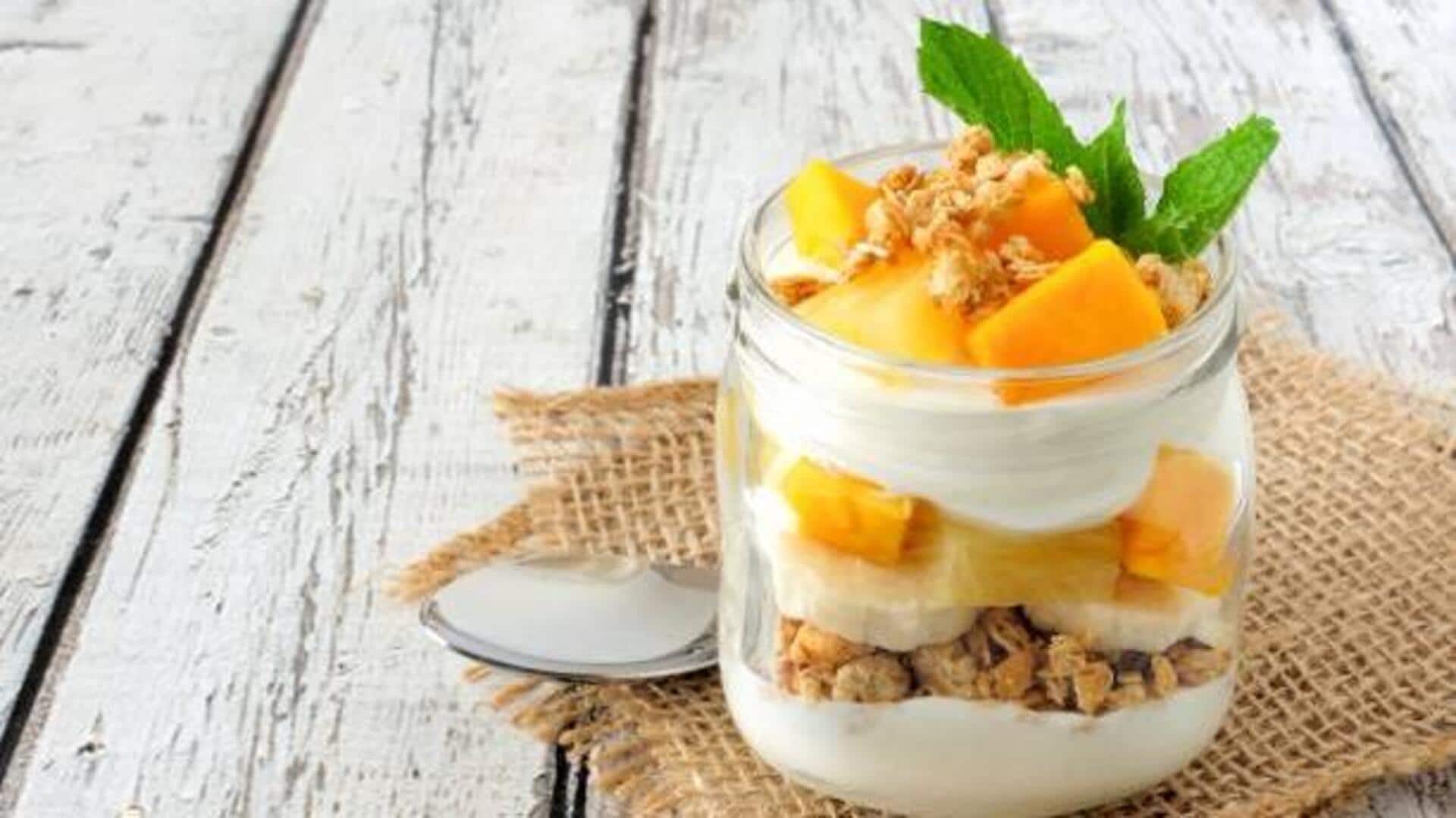 Quick and delicious: Mango-lime yogurt parfait