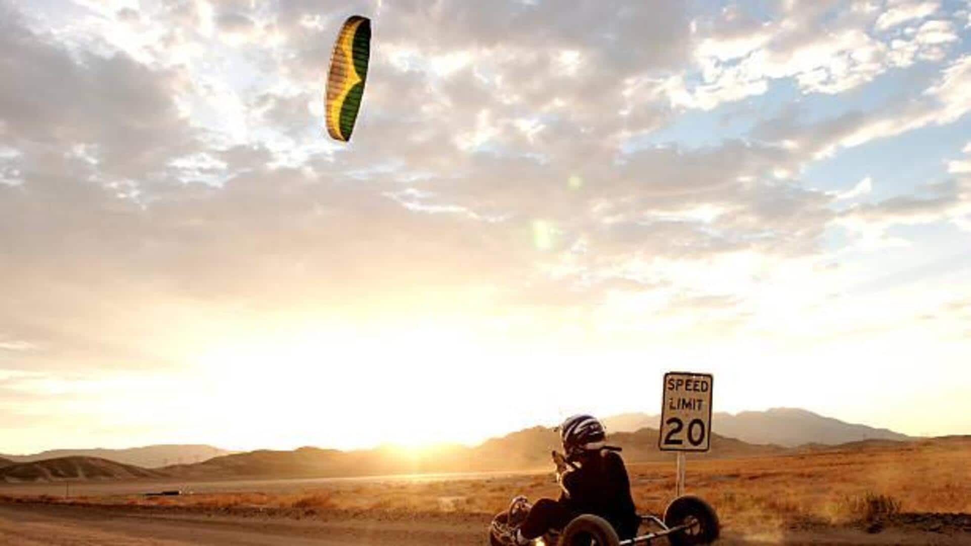 How to experience the Sahara through kite surfing 