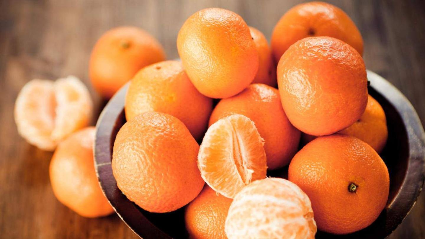 Oranges help compensate for the potassium lost through sweat Oranges help compensate for the potassium lost through sweat