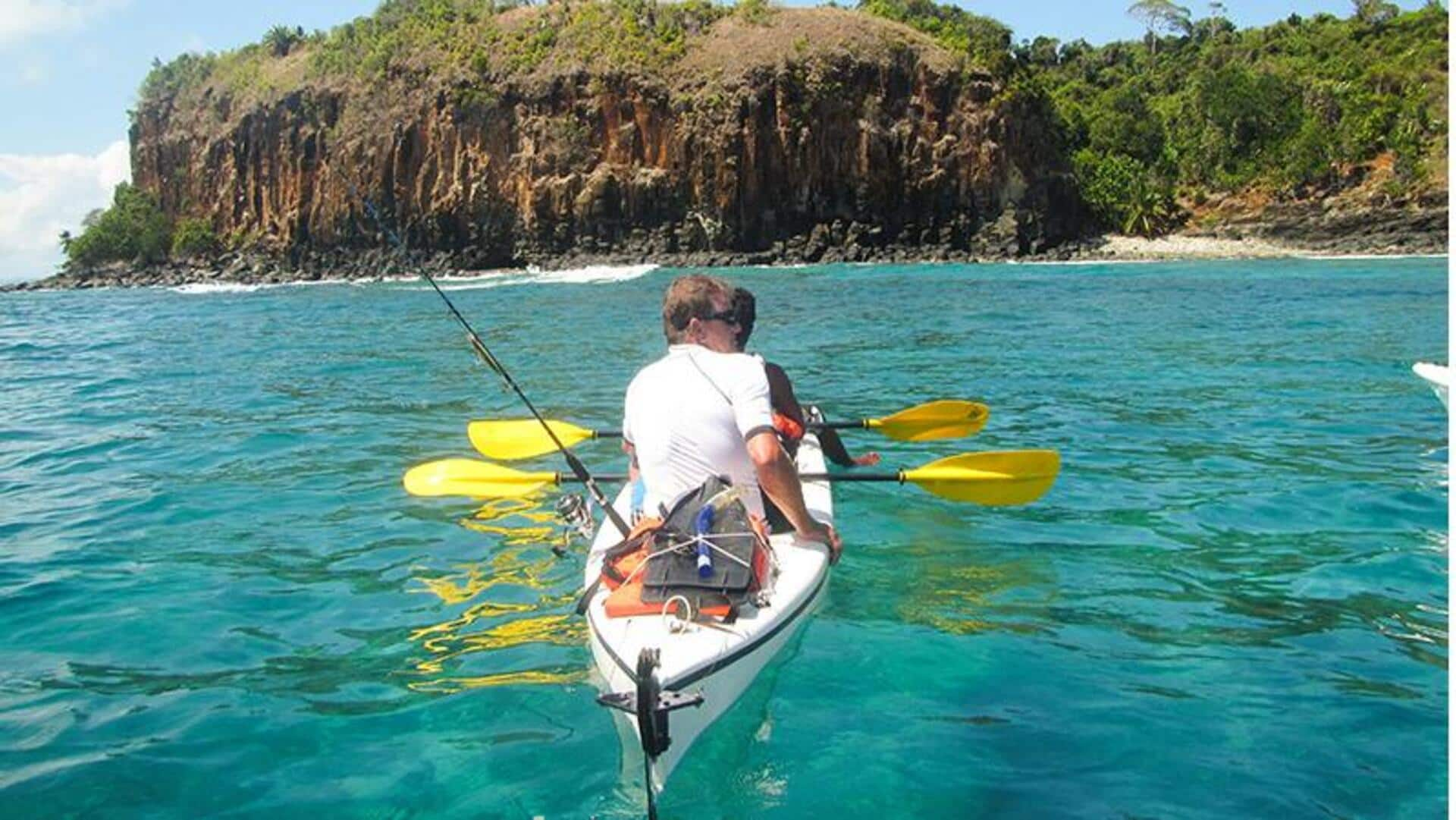 Kayaking the turquoise waters of Madagascar's isles