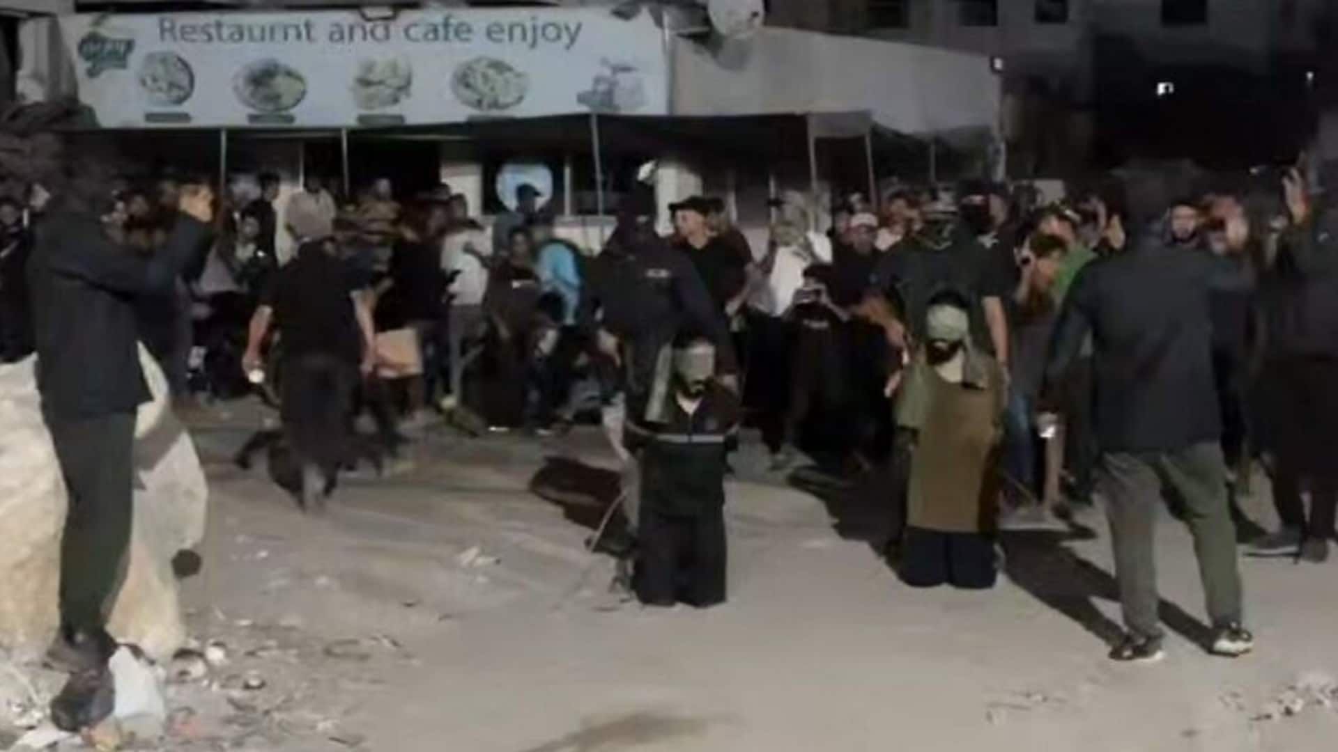 Hamas publicly executes 3 men for allegedly collaborating with Israel