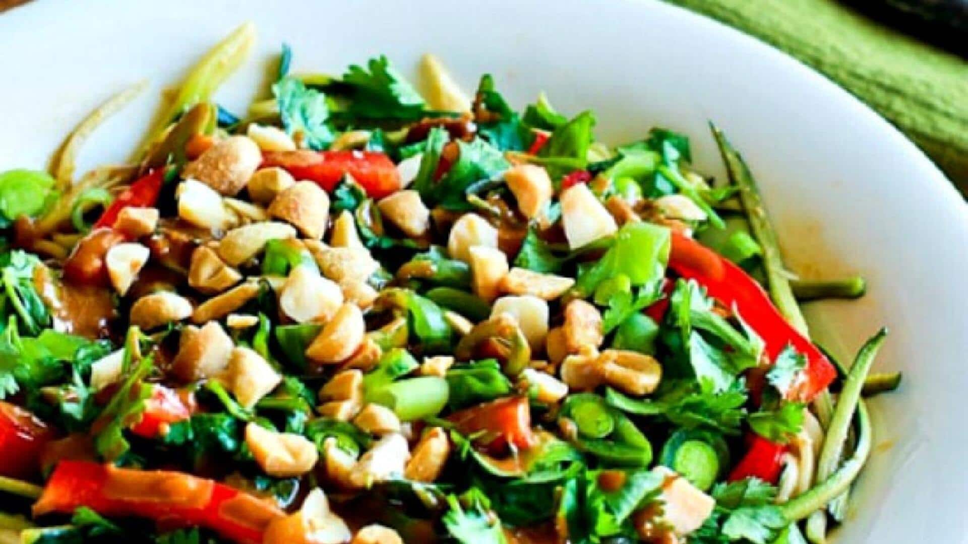 Zucchini + roasted peanuts: Have you tried this combo yet?