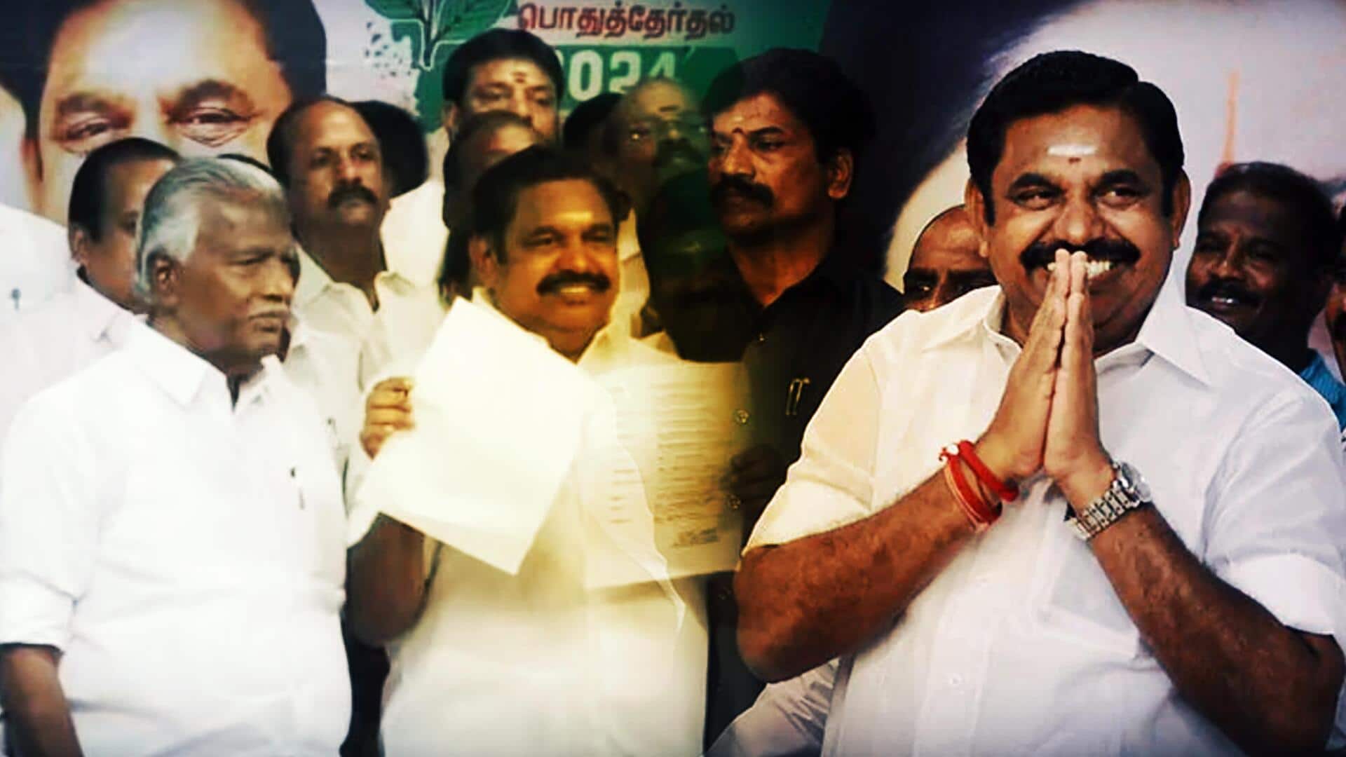 Tamil Nadu: AIADMK unveils first list for Lok Sabha polls 