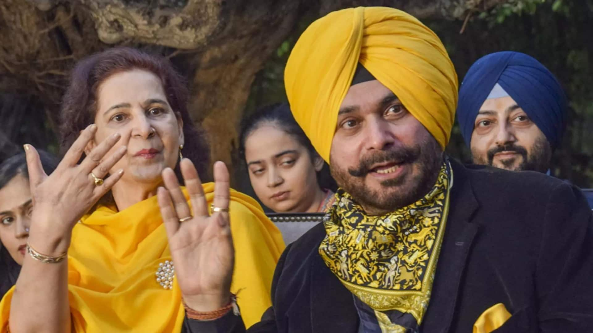 Navjot Sidhu, wife slapped ₹850cr notice over cancer cure claims 