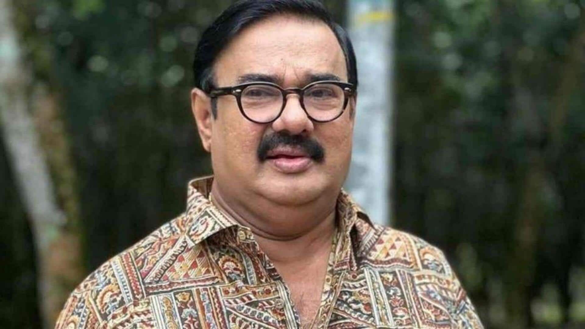 Malayalam actor Maniyanpilla Raju involved in hit-and-run accident