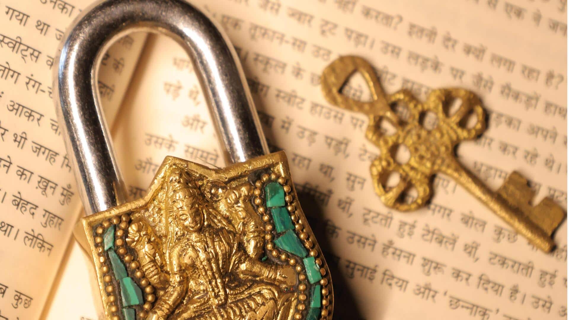 Decor experts suggest these ways to display vintage padlocks