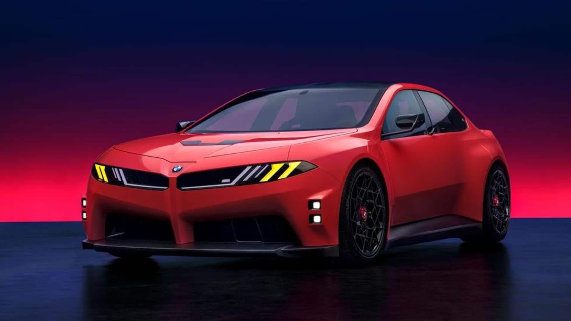 BMW teases electric M3 with Concept M Neue Klasse