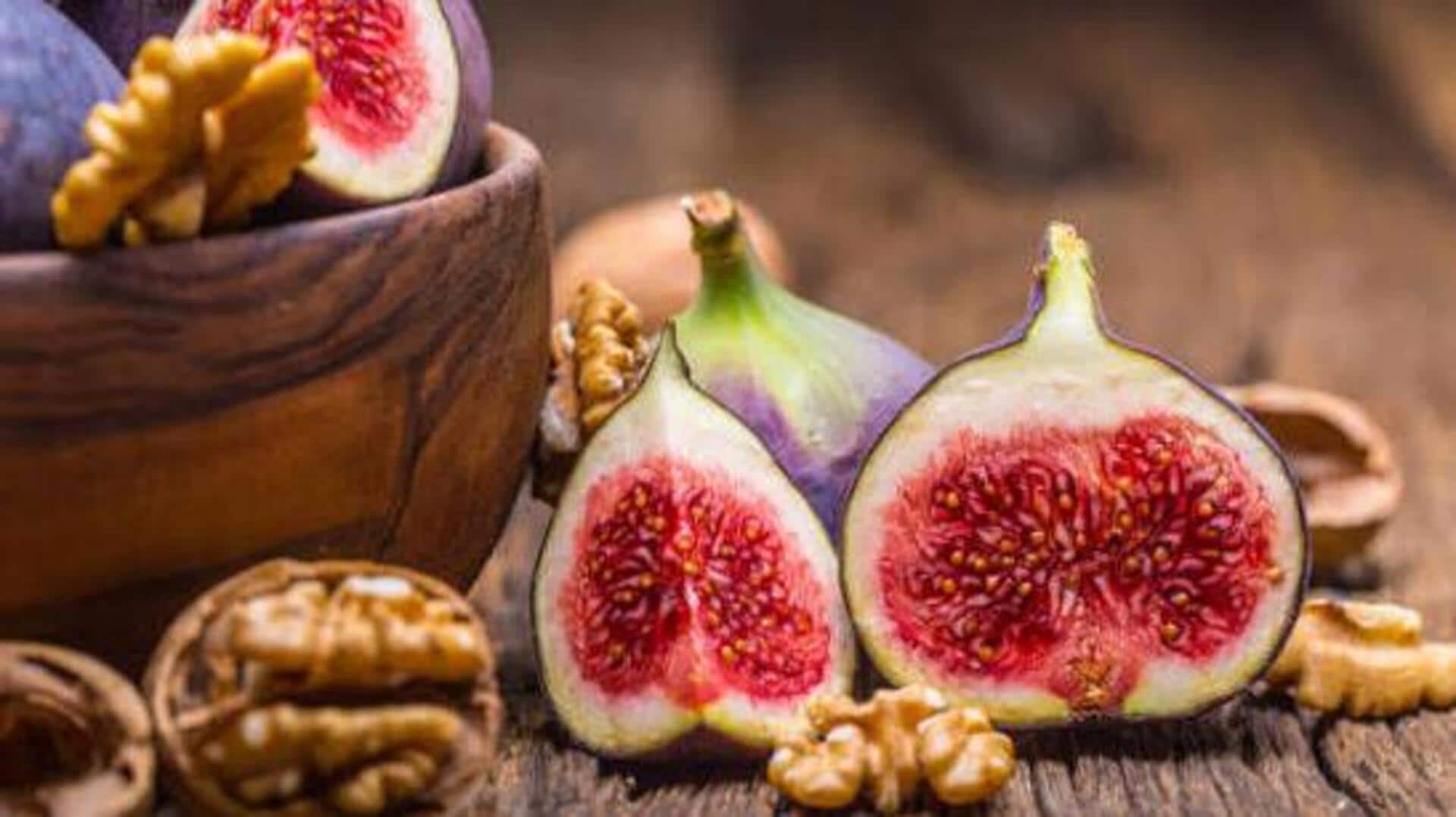 Figs and walnuts: The perfect fiber-rich snack 