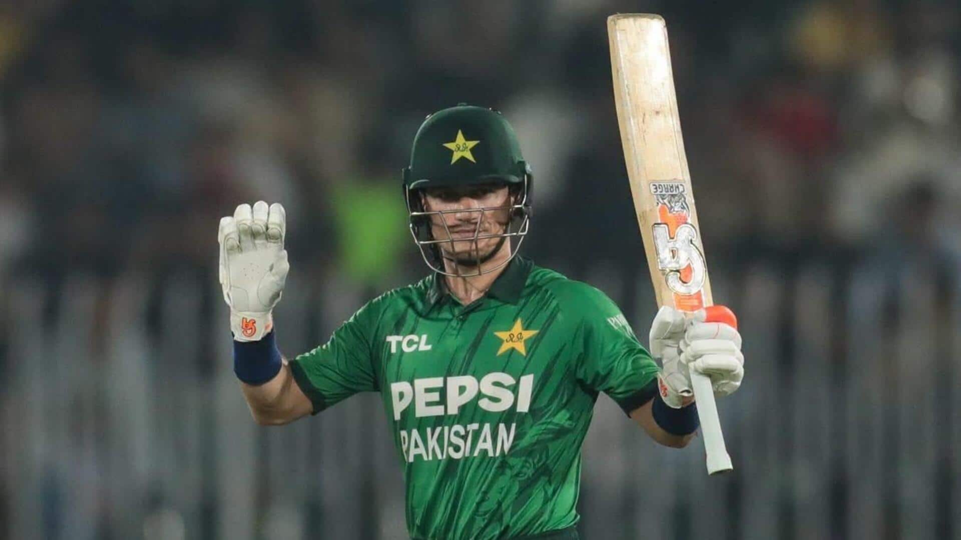 Farhan and Sadaqat slam successive T20I fifties versus SL: Stats