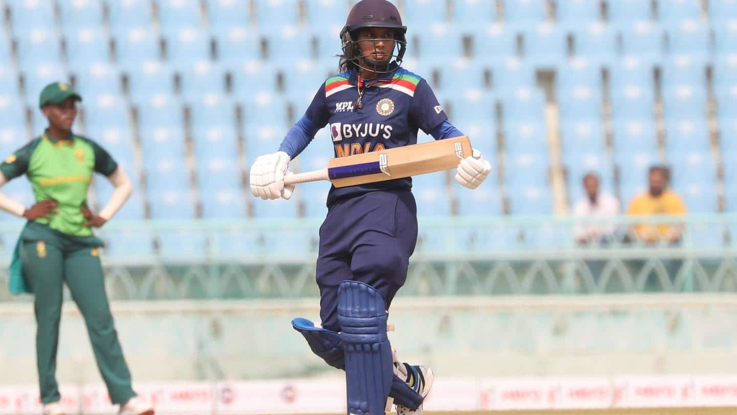 Mithali Raj becomes first Indian batswoman with 10,000 international runs