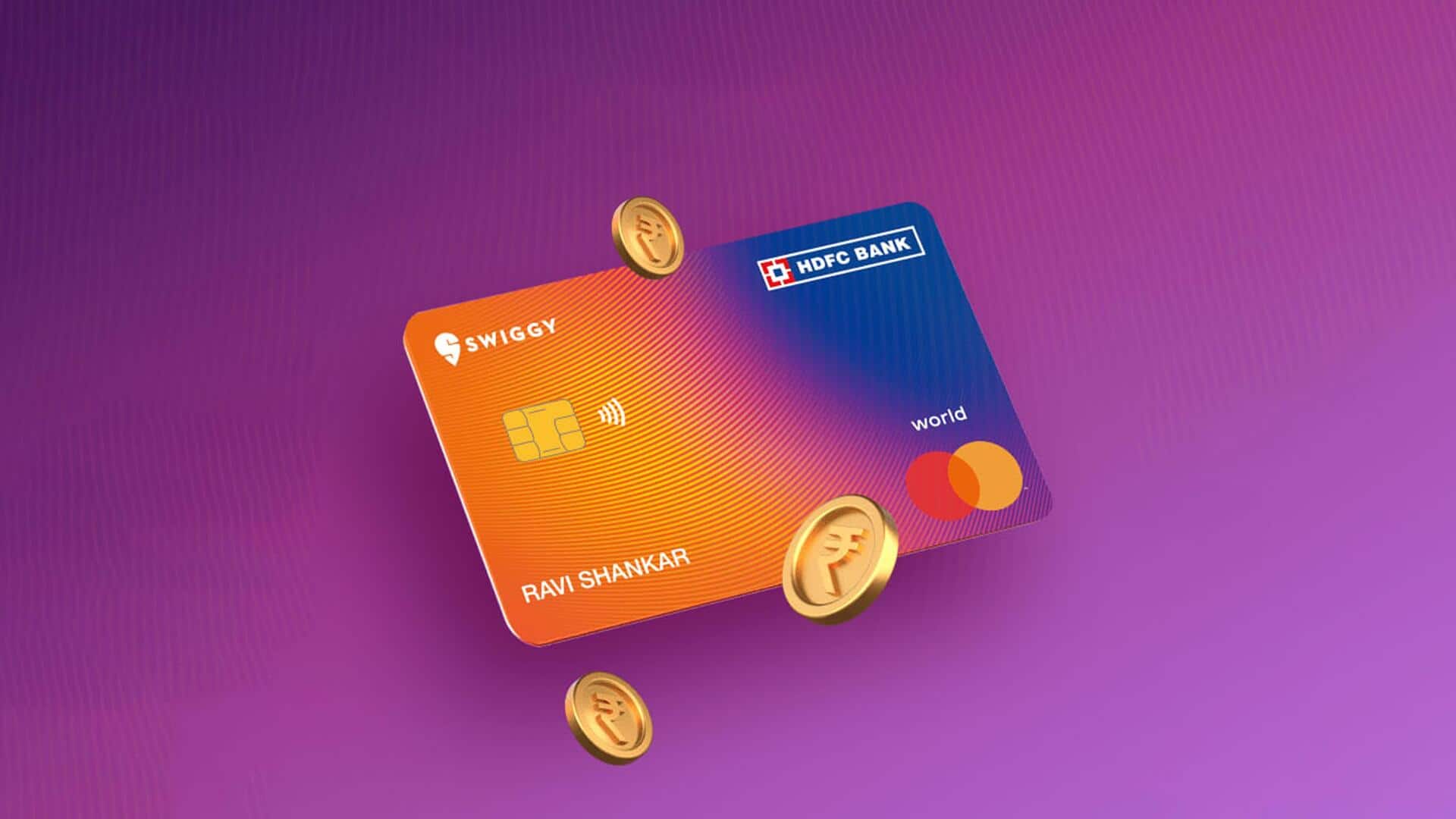 Swiggy's credit card offers 10% cashback, free Swiggy One membership