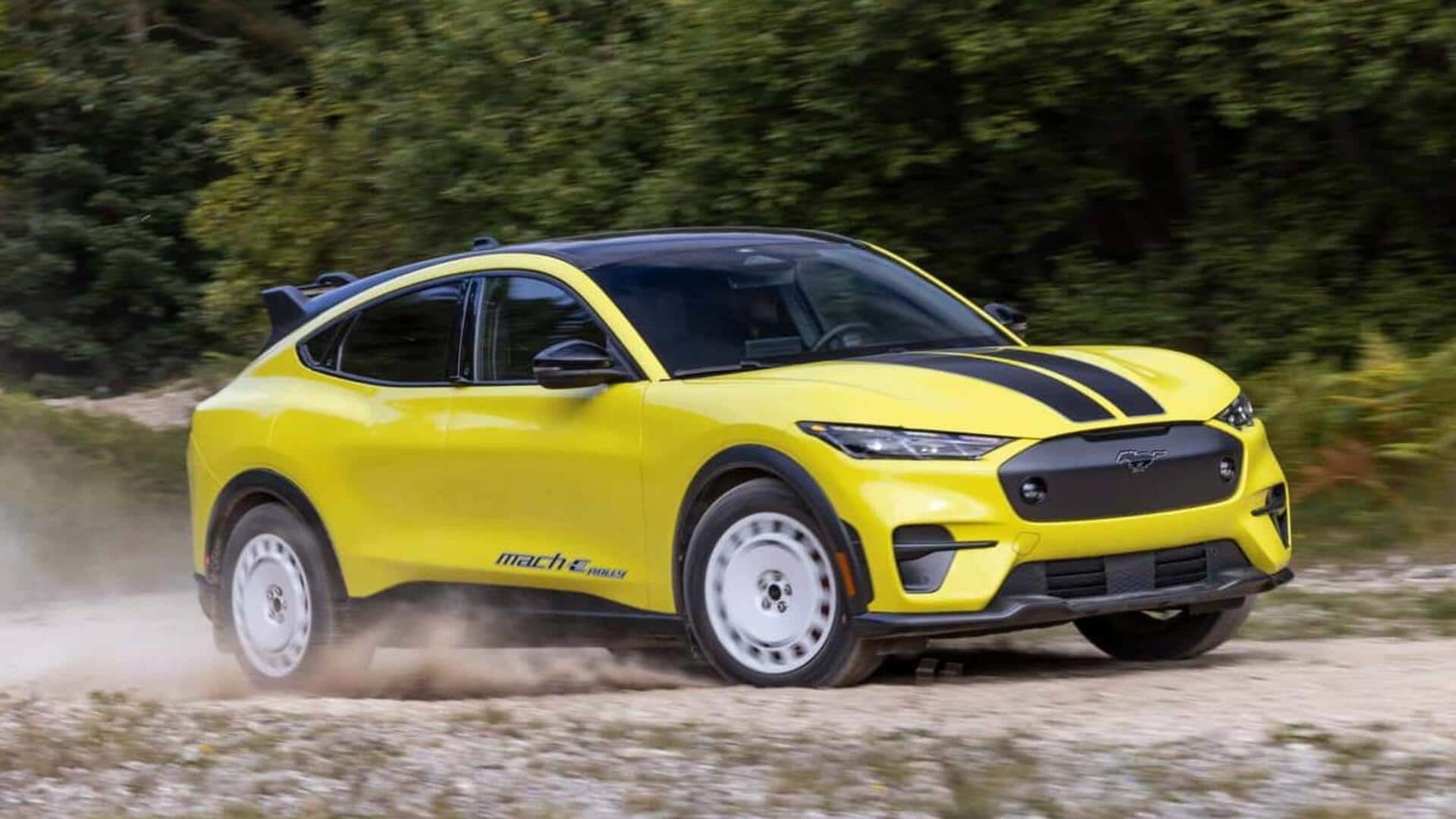 Ford Mustang Mach-E Rally EV goes official: Check price, features